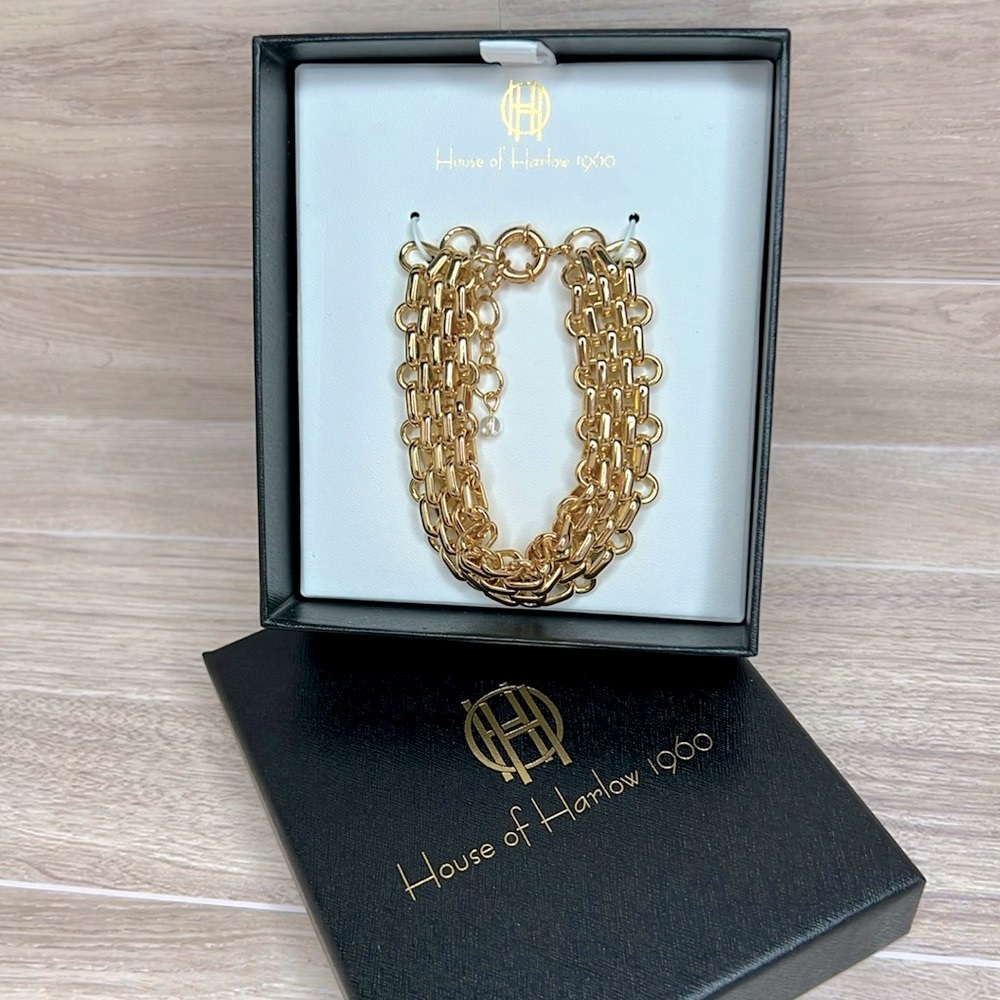 House Of Harlow 1960 Chain Link Bracelet